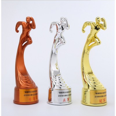 Resin  Sports Running Trophy  Marathon Awards  can engrave word