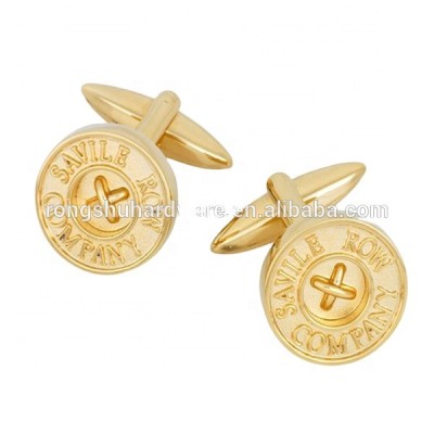 gold plating metal cufflink