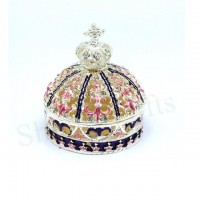 Hollow-out princess lovely metal decorative box jewelry box ring box