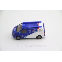 Van and car model 1:64 made in zinc alloy and ABS