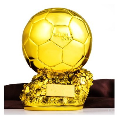 custom resin award football trophy with custom logo letter for soccer