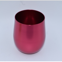 FDA Metal Craft  Vintage Aluminum Metal Goblet Aluminum Drinking Cup