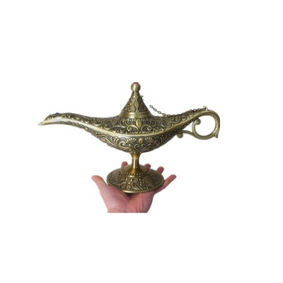 Antique  Arts Craft Aladdin Lamp Vintage Home Decor Jewelry Display Holder