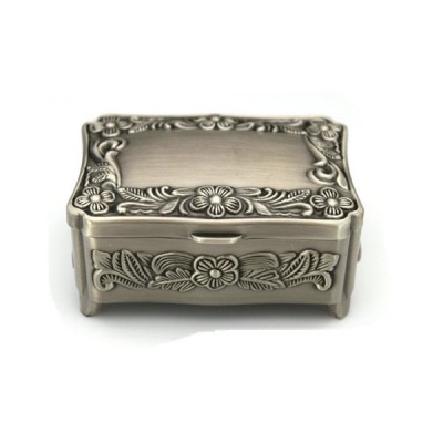 Custom metal bronze jewelry box