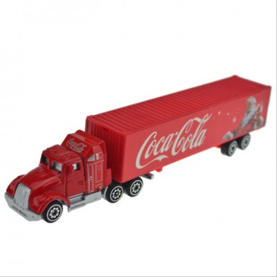 Chirstma gift American container truck model  with  customized logo