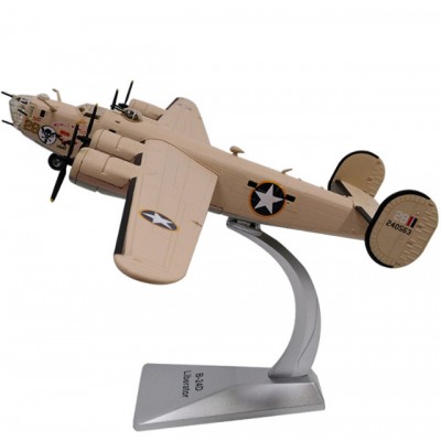 1:72 alloy world war II US B-24 heavy bomber Liberator plane model die cast model plane