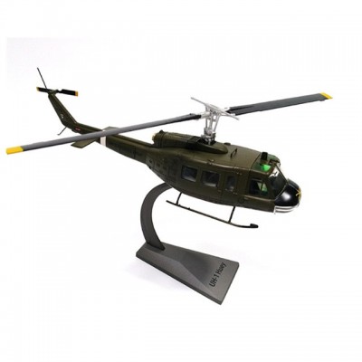 1:48 Alloy simulation US UH-1 military helicopter model  die cast model plane