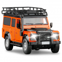 1:32 Boy Toy 2010 Land Rover Defender Pullback Die cast Car Model Alloy Model For Children Toy or Collection