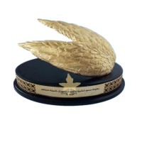 High-grade eagle wing metal trophy custom brass trophy factory direct sales